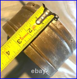 Antique Seth Thomas USA Ship Clock Quarterdeck 6 Runs with Key
