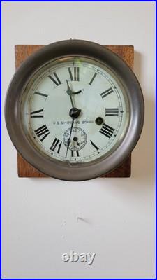 Antique Seth Thomas US Shipping Board Ships Clock