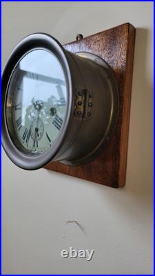 Antique Seth Thomas US Shipping Board Ships Clock