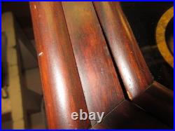 Antique Seth Thomas Wall Clock Rosewood Painted Dial Original Finish Running