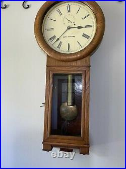Antique Seth Thomas Wall Regulator Clock