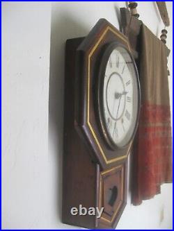 Antique Seth Thomas Wall clock, runs and chimes