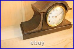 Antique Seth Thomas Walnut Adamantine 8 Day Mantle Clock Early 1900's