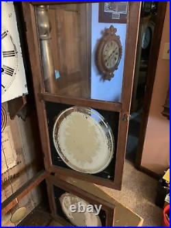 Antique Seth Thomas Weight Triple Decker Mantel Clock