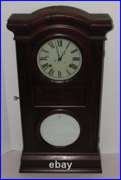 Antique Seth Thomas Weights Driven Clock 8-Day, Time/Strike
