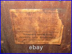 Antique Seth Thomas Weights Driven Clock 8-Day, Time/Strike