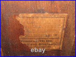 Antique Seth Thomas Weights Driven Clock 8-Day, Time/Strike