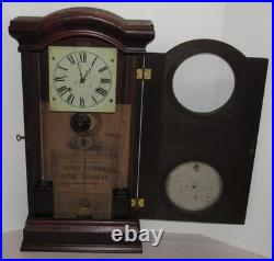 Antique Seth Thomas Weights Driven Clock 8-Day, Time/Strike