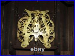 Antique Seth Thomas Weights Driven Clock 8-Day, Time/Strike
