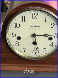 Antique Seth Thomas Westminster Chime Clock Runs And Chimes Good Classic
