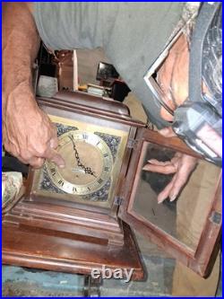 Antique Seth Thomas Westminster Chime Mantel Clock Keywound 8 No. 124 USA