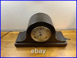 Antique Seth Thomas Westminster Chime Mantle Clock With Speed Adjustment Works