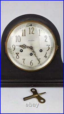 Antique Seth Thomas Westminster Chime Tambour Time/strike Clock Running