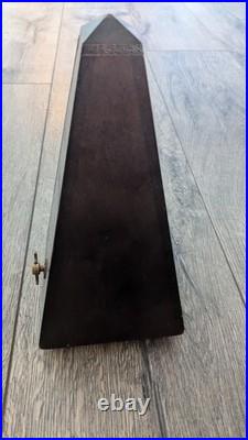 Antique Seth Thomas Wood Wind Up Metronome De Maelzel, Working Condition