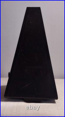 Antique Seth Thomas Wood Wind Up Metronome De Maelzel, Working Condition
