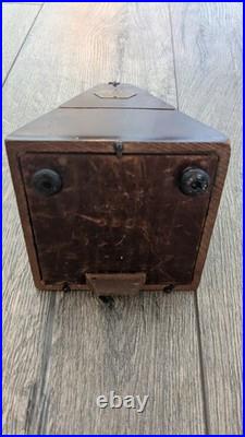 Antique Seth Thomas Wood Wind Up Metronome De Maelzel, Working Condition