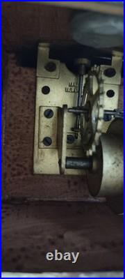 Antique Seth Thomas Wood Wind Up Metronome De Maelzel, Working Condition