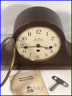 Antique Seth Thomas Woodbury Westminster Chime Desk Mantel Clock Made In Germany