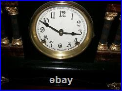 Antique Seth Thomas Working Mantel 8 Day Clock