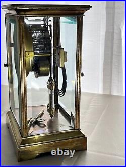 Antique Seth Thomas'Working' Mantel Clock with Pendulum. Magnificent Condition