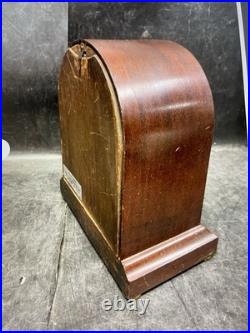Antique Seth Thomas keywind table clock, 10x5x 8.5 Inches
