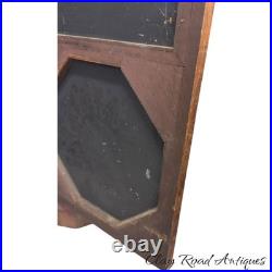 Antique Seth Thomas parlor clock no 1 rosewood reverse painted eagle empire 1860