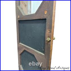 Antique Seth Thomas parlor clock no 1 rosewood reverse painted eagle empire 1860