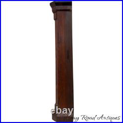 Antique Seth Thomas parlor clock no 1 rosewood reverse painted eagle empire 1860