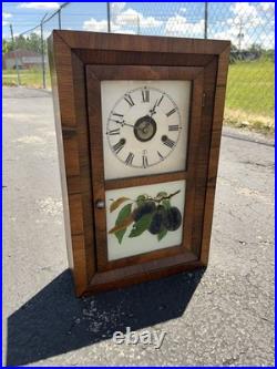 Antique UNTESTED 1870's SETH THOMAS 8Day OGEE'Lyre Movement' Mantel Shelf Clock