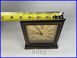 Antique Vernon SETH THOMAS 1920's 8 Day Gothic Mahogany Mantel Shelf Clock USA