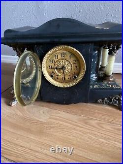 Antique Victorian 1800s Seth Thomas Mantle Clock