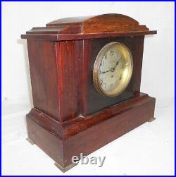 Antique Victorian Seth Thomas Sonora Chime Rosewood Mantle Clock