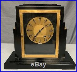 Antique Vintage Art Deco Seth Thomas Ritz SKYSCRAPER Mantle Clock