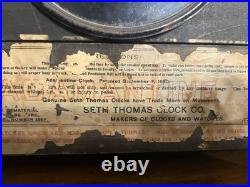 Antique Vintage Seth Thomas 8 Day Adamantine Mantle Clock
