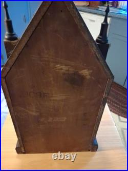 Antique / Vintage Seth Thomas 8-Day Steeple Clock Working. Beautiful