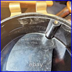 Antique/Vintage Seth Thomas Brass Maritime Ships Clock, R20704, 1916 Inscription