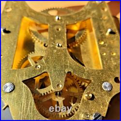 Antique/Vintage Seth Thomas Brass Maritime Ships Clock, R20704, 1916 Inscription
