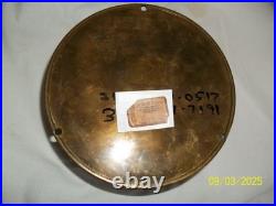 Antique/Vintage Seth Thomas Brass Maritime Ships Clock, Working good glass dials