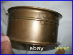 Antique/Vintage Seth Thomas Brass Maritime Ships Clock, Working good glass dials