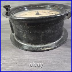 Antique/Vintage Seth Thomas Brass Maritime Ships Clock, Working with Key R20704