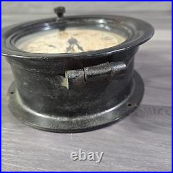 Antique/Vintage Seth Thomas Brass Maritime Ships Clock, Working with Key R20704