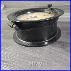 Antique/Vintage Seth Thomas Brass Maritime Ships Clock, Working with Key R20704