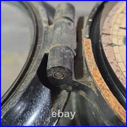 Antique/Vintage Seth Thomas Brass Maritime Ships Clock, Working with Key R20704