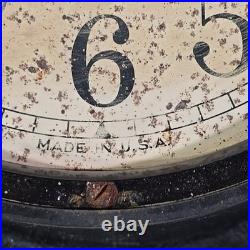 Antique/Vintage Seth Thomas Brass Maritime Ships Clock, Working with Key R20704