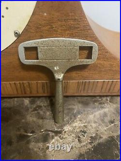 Antique Vintage Seth Thomas Manual Clock, Original Clockworks and Key