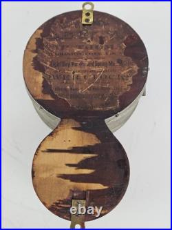 Antique WWI Seth Thomas Ship's Bell Strike'Bottom Bell' Nickel Ship Wall Clock Antique WWI Seth Thomas Ship's Bell Strike'Bottom Bell' Nickel Ship Wall Clock