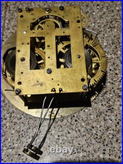 Antique WWI Seth Thomas Ship's Bell Strike'Bottom Bell' Nickel Ship Wall Clock Antique WWI Seth Thomas Ship's Bell Strike'Bottom Bell' Nickel Ship Wall Clock