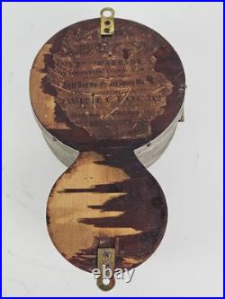 Antique WWI Seth Thomas Ship's Bell Strike'Bottom Bell' Nickel Ship Wall Clock Antique WWI Seth Thomas Ship's Bell Strike'Bottom Bell' Nickel Ship Wall Clock