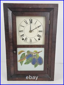 Antique Working 1870's SETH THOMAS 8 Day OGEE'Lyre Movement' Mantel Shelf Clock