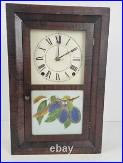 Antique Working 1870's SETH THOMAS 8 Day OGEE'Lyre Movement' Mantel Shelf Clock